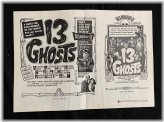 Illusionary Tales: The 1960 Pressbook for 13 Ghosts Movie