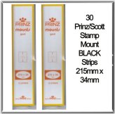 Archival Black Stamp Mounts