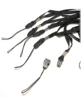 Black Lanyard Set for Mobile Devices and Accessories