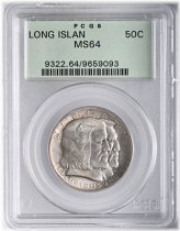Long Island Silver Half Dollar