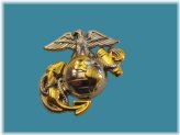 Eagle Globe & Anchor Lapel Pin