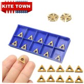 Carbide Turning Inserts Kit - Set of 10