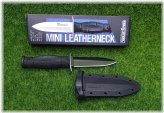 Black Kray-Ex Mini Hunting Knife with Plain Edge Blade by Cold Steel