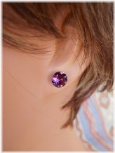 Amethyst Sparkle Earrings