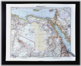 1911 Stieler Map of Africa and the Middle East