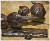 Squirrel & Acorn Cast Iron Door Knocker