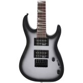 Silver Burst Dinky Minion Travel Guitar by Jackson