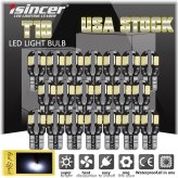 Ultra Bright LED License Plate and Interior Light Bulb Set