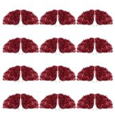Vibrant Red Metallic Pom Shakers Pack