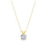 Sunshine Glow Diamond Pendant