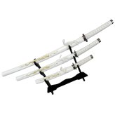 White Dragon Katana Set