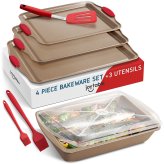 Complete Baking Kit with Nonstick Sheets and Accessories