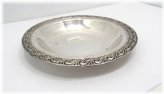 Silver Floral Dish