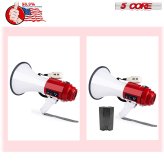 CheerPro 60W Megaphone Speaker Bullhorn with Voice Recording