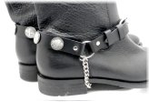 Buffalo Chain Buckle Boot Straps