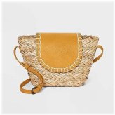 Golden Weave Crossbody