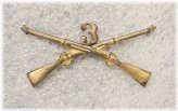 3rd Infantry Regiment Collar Pin, c.1905