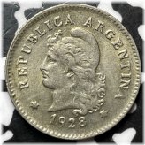 Argentinean 1928 10 Centavos - Lot#D5225