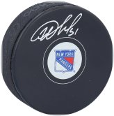 Igor Shesterkin Autographed Hockey Puck