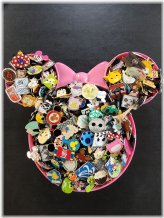 Magical Disney Treasures - 50 Unique Pins and Patches with Free Priority Shipping