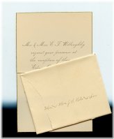 Willoughby Family Wedding Invitation