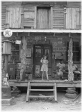 Vintage Gas Station and Country Store Photograph