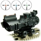 Prismatic Precision Scope with Fiber Optic Sight