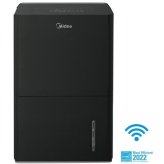 Midea Smart Dehumidifier with Pump for Wet Rooms - Black Finish