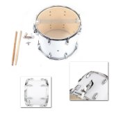 Silver Strike Marching Drum with Precision Sticks