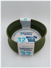 Guyot Designs Squishy Dog Bowl Green 32oz BPA Free