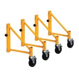 Caster-Fitted Outriggers for Stacker Scaffolding