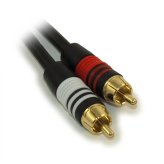 Premium Gold-Plated RCA Audio Cables