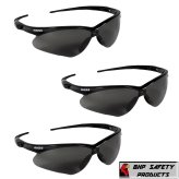 SmokeShield Eye Protectors - Anti-Fog Safety Glasses for Industrial and Personal Use (Pack of 3)