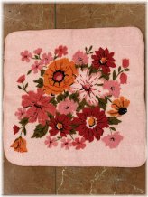 Vintage Pink Floral Towels