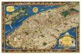 Manhattan in the 1920s - A Pictorial Map