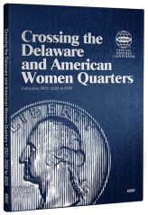 American Women and Crossing the Delaware Quarter Whitman Folder 2021-2025