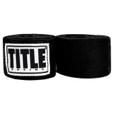 Black Weave Handwraps for Combat Sports