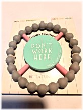 I Don't Work Here" Silicone Teething Ring