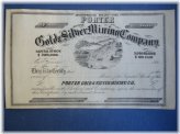 Butte County Mining Heritage Certificate