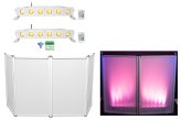 Rockville Event Facade Kit with Wireless DMX Lights