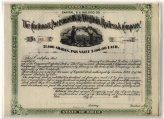 Cincinnati Portsmouth & Virginia Railroad Stock Certificate Trio
