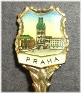 Praha Czechoslovakia Vintage Souvenir Spoon