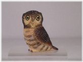Whimsical Owl Ball Pot Belly Figurine