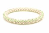Pistachio Glass Beaded Bracelet