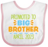 Sibling Announcement Bib Set