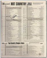 Tim McGraw 1998 Billboard Magazine Autograph on 11x14 Page