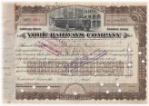 Keystone Railways Certificate