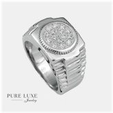 Steel Sparkle Rings
