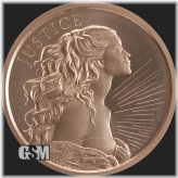 Justice Copper Round