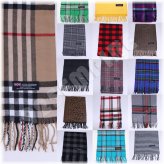 Cashmere Checkered Scarf Collection